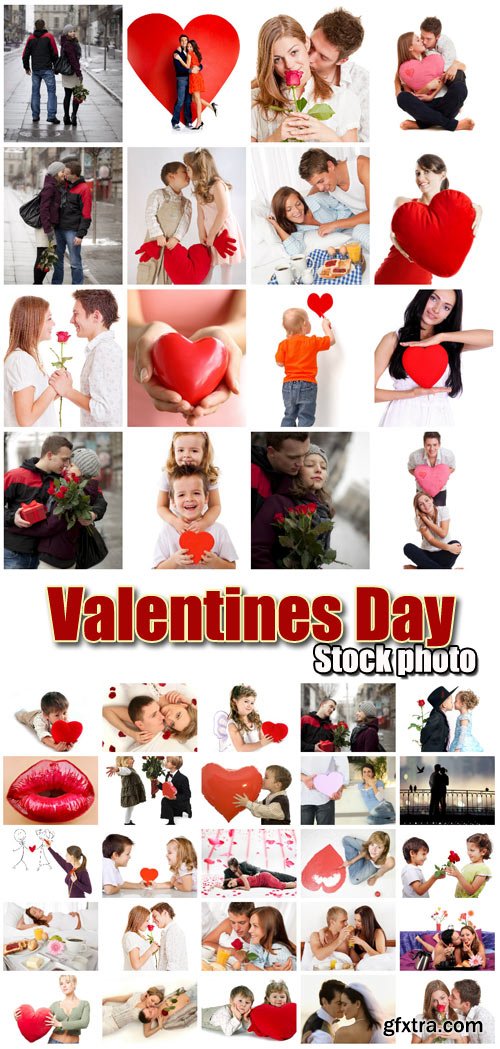Valentine\'s Day, People with Hearts # 19, 52xJPG