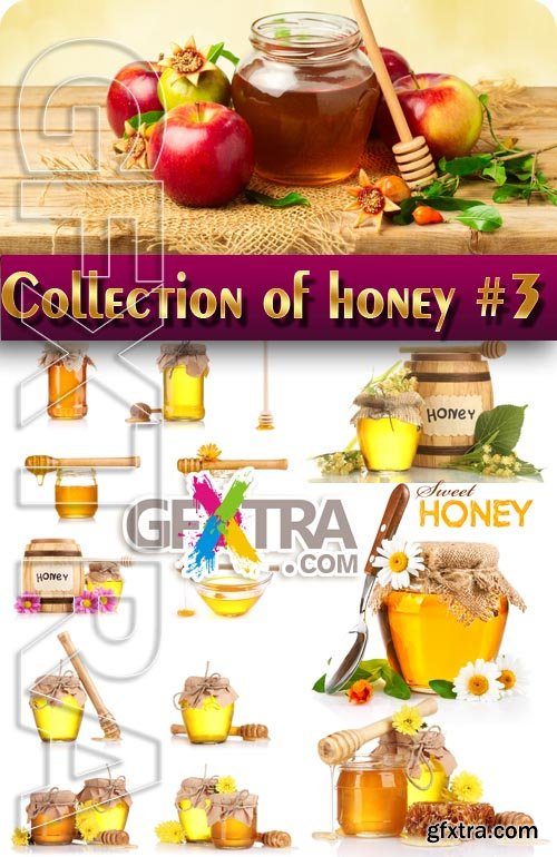 Food. Mega Collection. Honey #3 - Stock Photo
