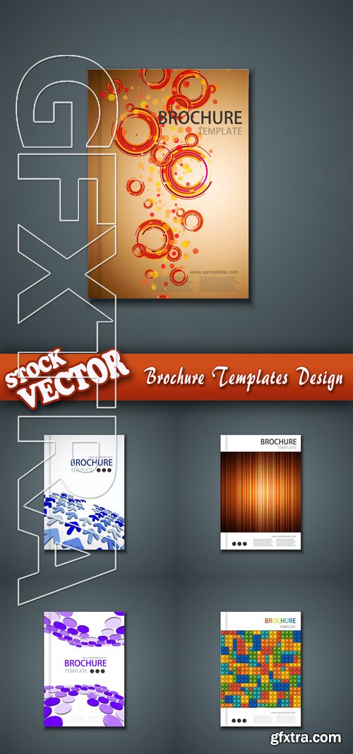 Stock Vector - Brochure Templates Design