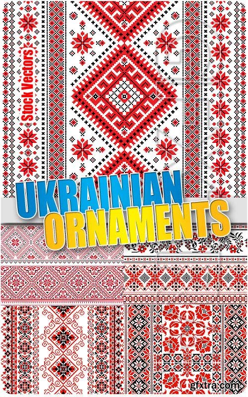 Ukrainian ornaments - Stock Vectors