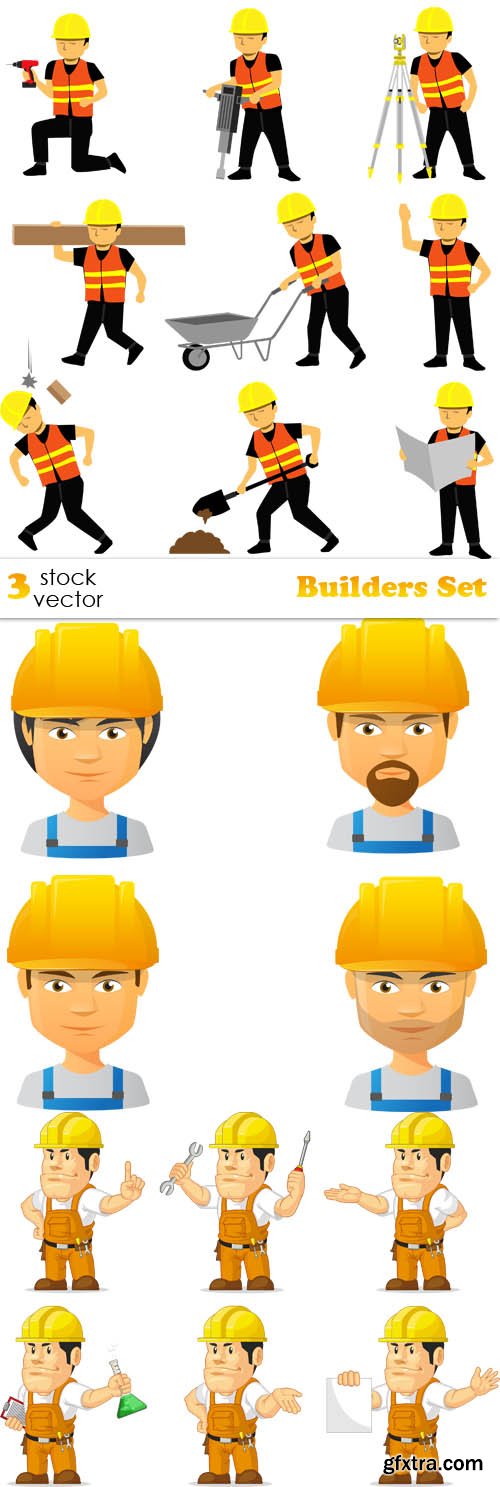 Vectors - Builders Set