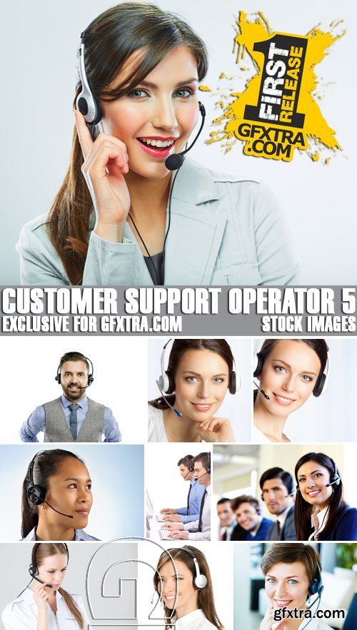 Stock Photos - Customer support operator 5