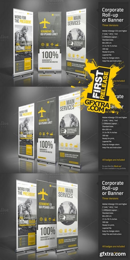 Corporate Roll-up or Banner - CM 166083