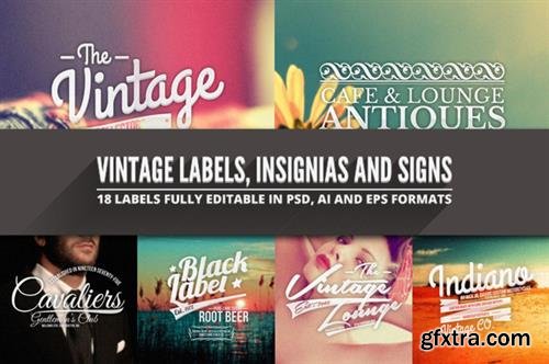 CM - Vintage Badges, Insignias & Signs