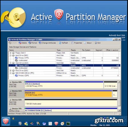 Active Partition Manager v4.0.05 Portable
