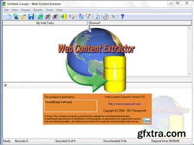 Web Content Extractor v7.1 Portable