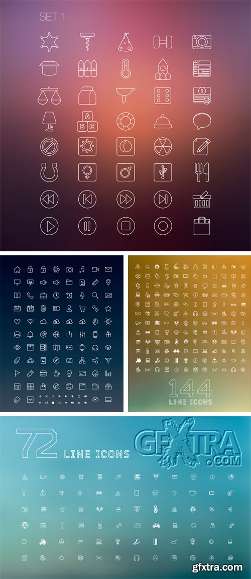 Amazing SS - Universal Icons 4, 25xEPS
