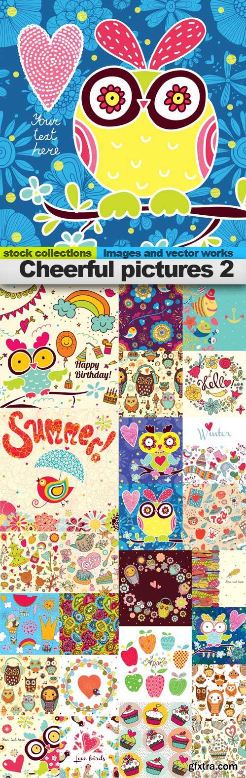 Cheerful pictures 2,25 x EPS
