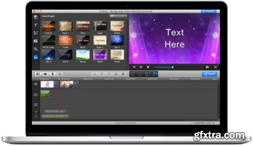 Wondershare Video Editor 4.8.1 Multilingual (Mac OS X)