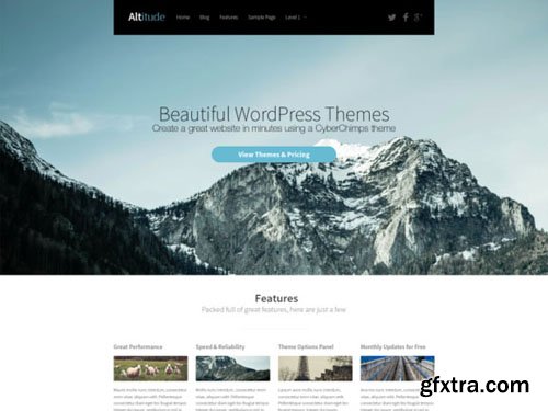 Altitude WordPress Theme - CM 105805