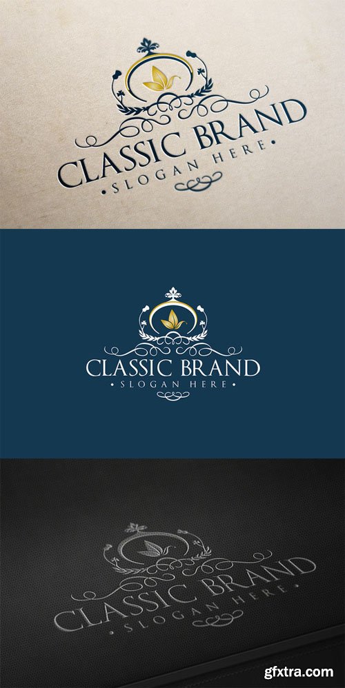 Classic Brand Logo Template - CM 12157