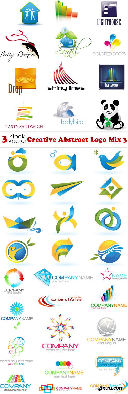 Vectors - Creative Abstract Logo Mix 3