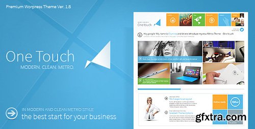 ThemeForest - One Touch v2.5.5 - Multifunctional Metro Stylish Theme