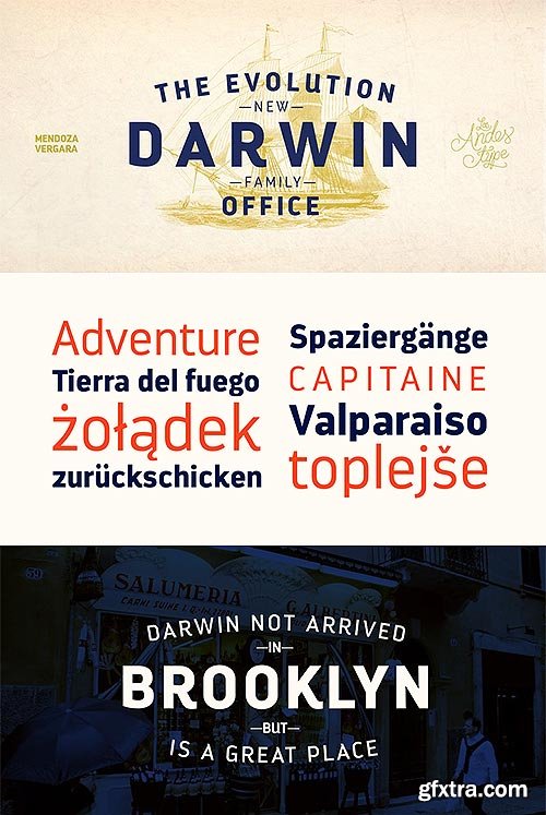 Darwin Office 8 Fonts for Microsoft Office