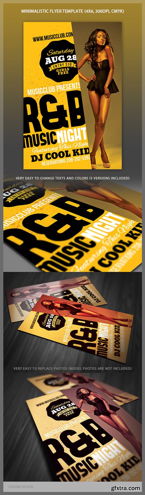 GraphicRiver - Minimalistic Party Flyer 2 - 4558938