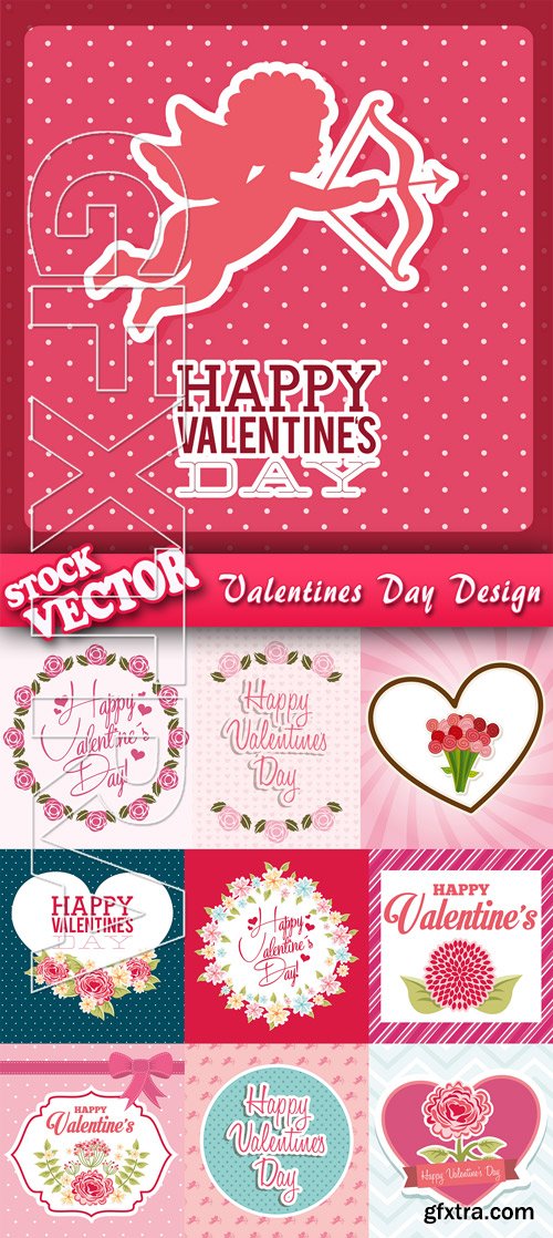 Stock Vector - Valentines Day Design