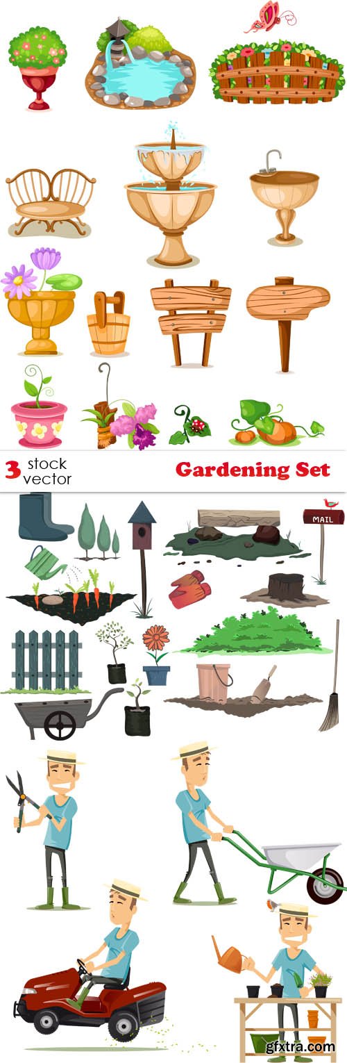 Vectors - Gardening Set