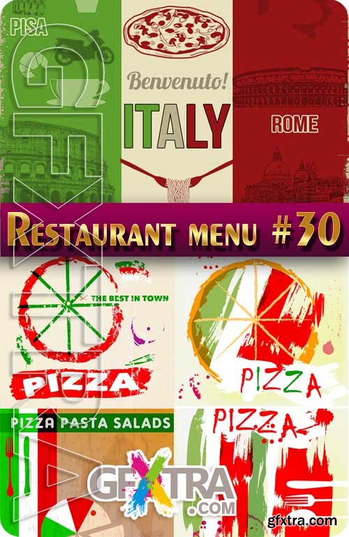 Restaurant menus #30 - Stock Vector