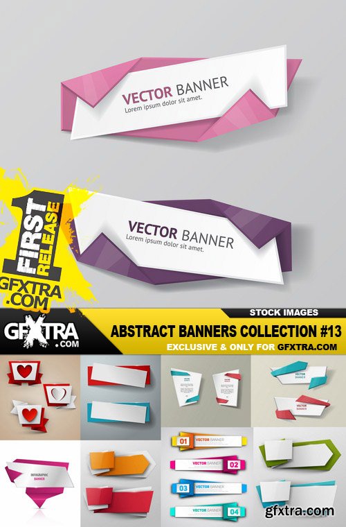 Abstract Banners Collection #13, 25xEPS