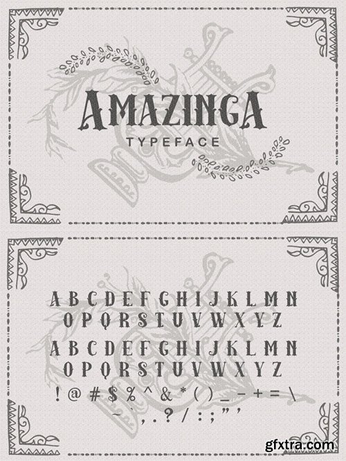 Amazinga Typeface Font