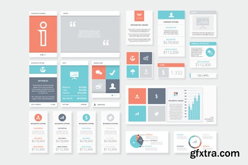 Clean and Fresh Infographic Elements