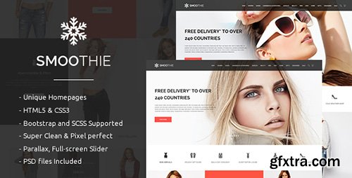 ThemeForest - Smoothie | Fashion Shopping HTML5 Template - RIP