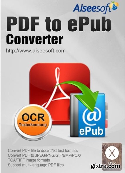 Aiseesoft Mac PDF to ePub Converter 3.2.20 MacOSX