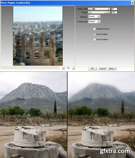 Gradient Blur Plugin for Adobe Photoshop