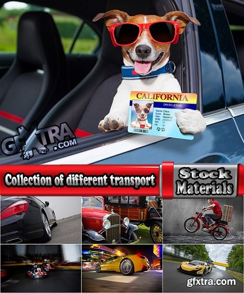 Collection of different transport 25 HQ Jpeg