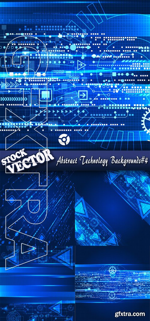 Stock Vector - Abstract Technology Backgrounds#4