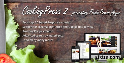 ThemeForest - CookingPress v2.0.5 - Recipe & Food WordPress theme