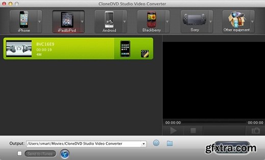 CloneDVD Studio Video Converter Pro 2.0.1 (Mac OS X)