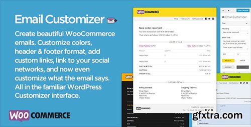 CodeCanyon - Email Customizer v2.16 for WooCommerce