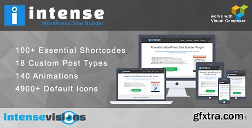 CodeCanyon - Intense v2.5.0 - Shortcodes and Site Builder for WordPress