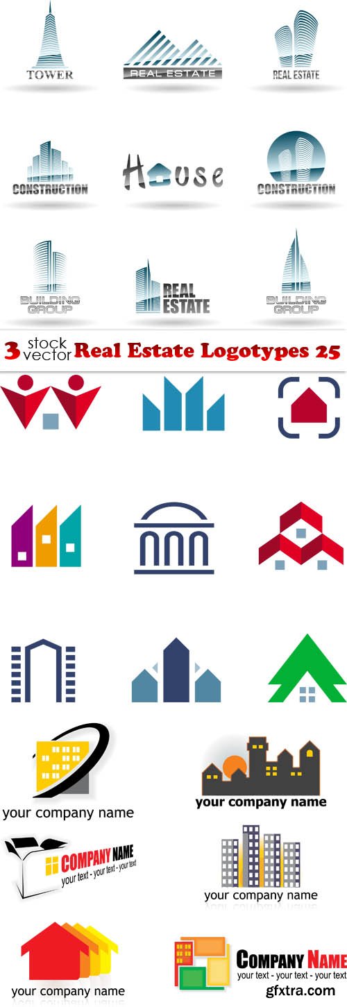 Vectors - Real Estate Logotypes 25