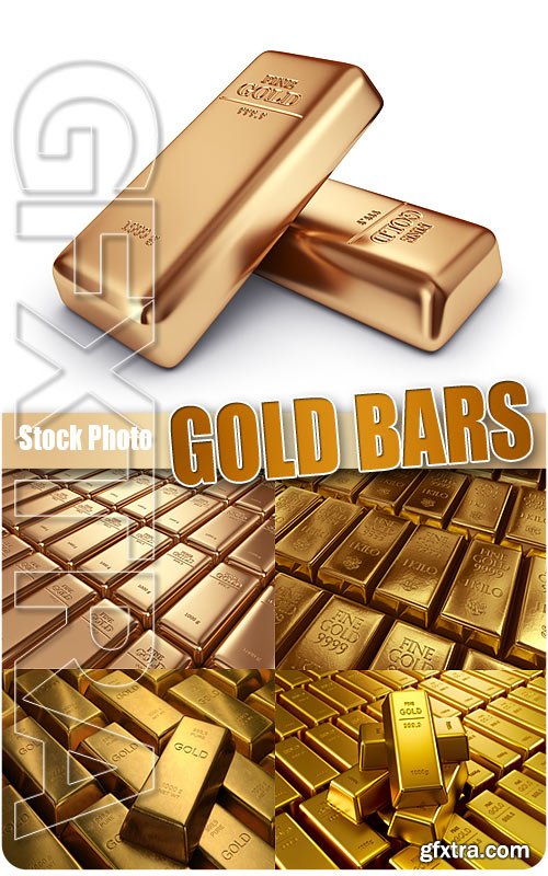 Gold Bars - UHQ Stock Photo