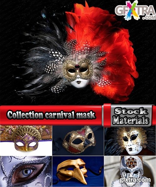 Collection carnival mask 25 HQ Jpeg