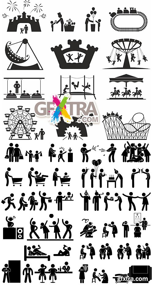 People pictograms 9