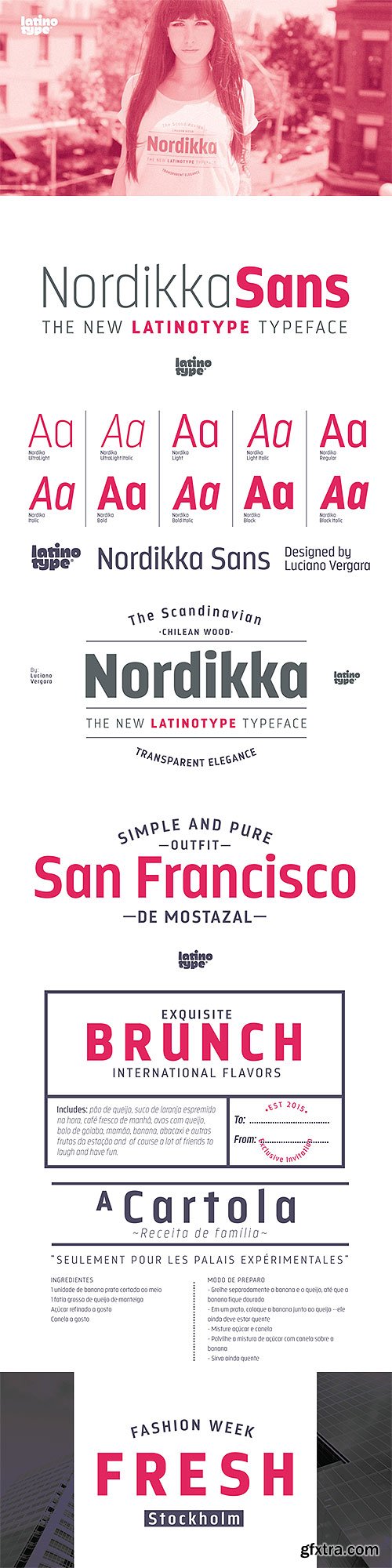 Nordikka - New Pure Sans Typeface 10xOTF $139