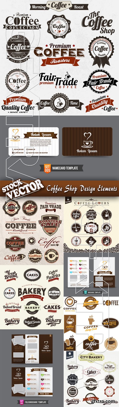 Stock Vector - Coffee Shop Design Elements