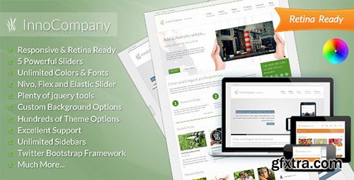 ThemeForest - InnoCompany v1.0.5 - Corporate WordPress Theme