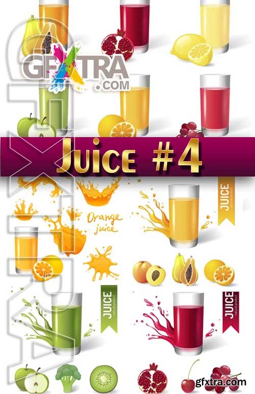 Juice #4 - Stock Vector