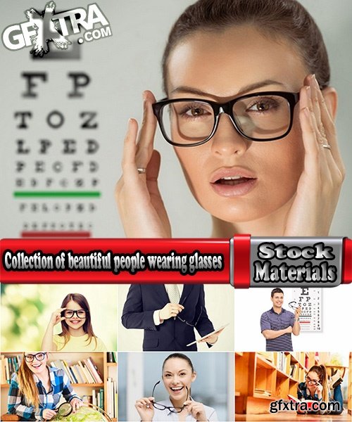 Collection of beautiful people wearing glasses to improve eyesight 25 HQ Jpeg