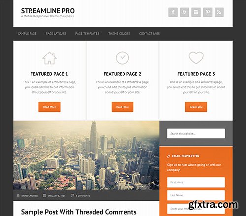 StudioPress - Streamline Pro v2.0.0 - Theme For WordPress