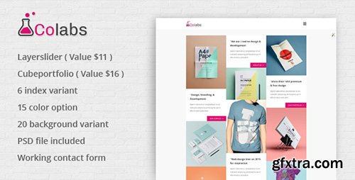 ThemeForest - Colabs - Modern Creative Template - RIP