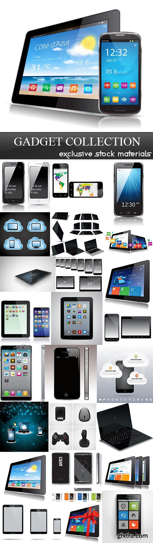 Gadget Collection 25xEPS