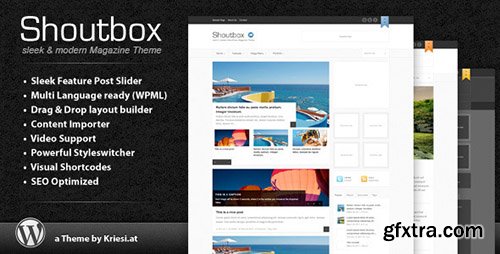 ThemeForest - Shoutbox v1.5 - WordPress Magazine Template