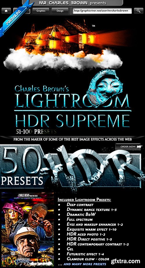 GraphicRiver Lightroom HDR Supreme 51-100 Presets 5359016