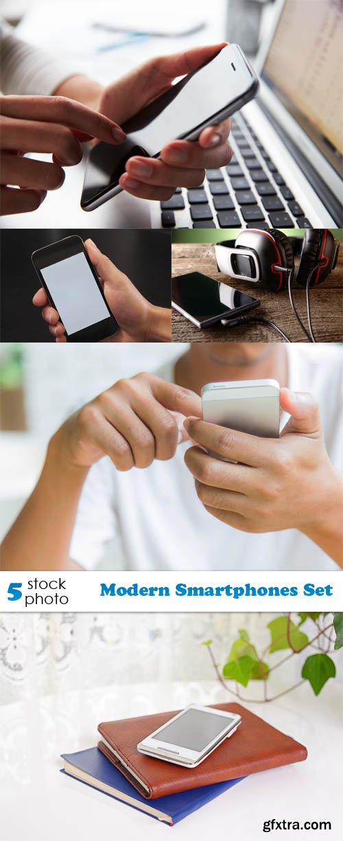 Photos - Modern Smartphones Set