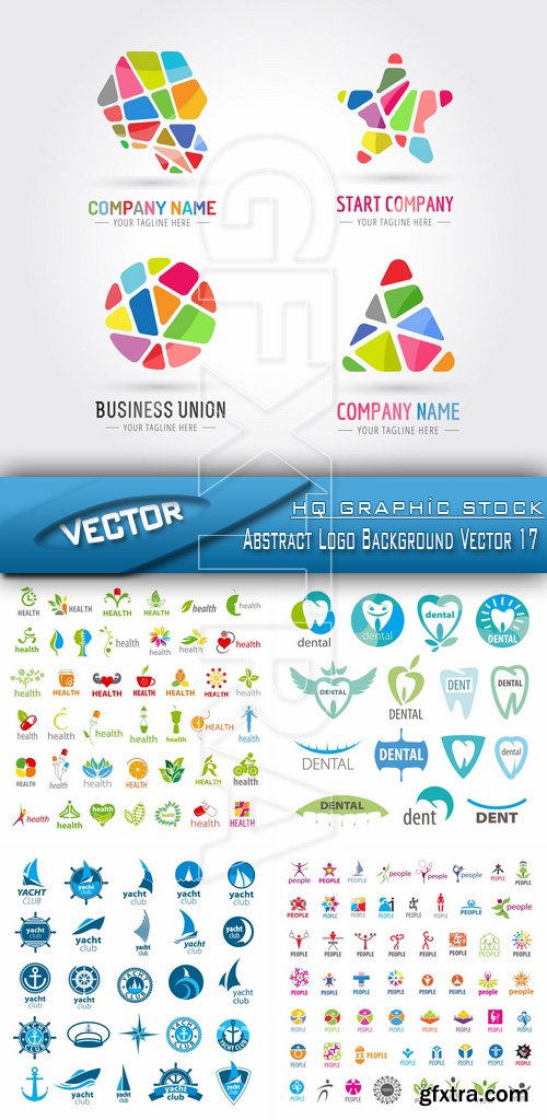 Stock Vector - Abstract Logo Background Vector 17